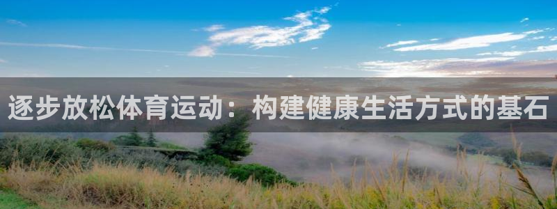中欧体育ios：逐步放松体育运动：构建健康生活方式的基石